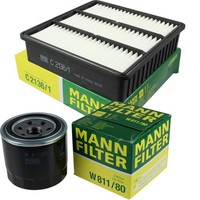 Mann Inspektionspaket FüR Mitsubishi Outlander I 2.4 4WD 2.0 Lancer VII Station