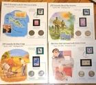 JFK LOT OF 8 PT109 Moon Landing Civil Rights Peace Corp Etc-16 BU Uncirculated