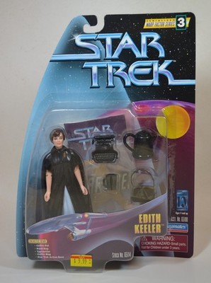 Playmates Star Trek Warp Factor Series 3 EDITH KEELER Joan Collins figure 1997