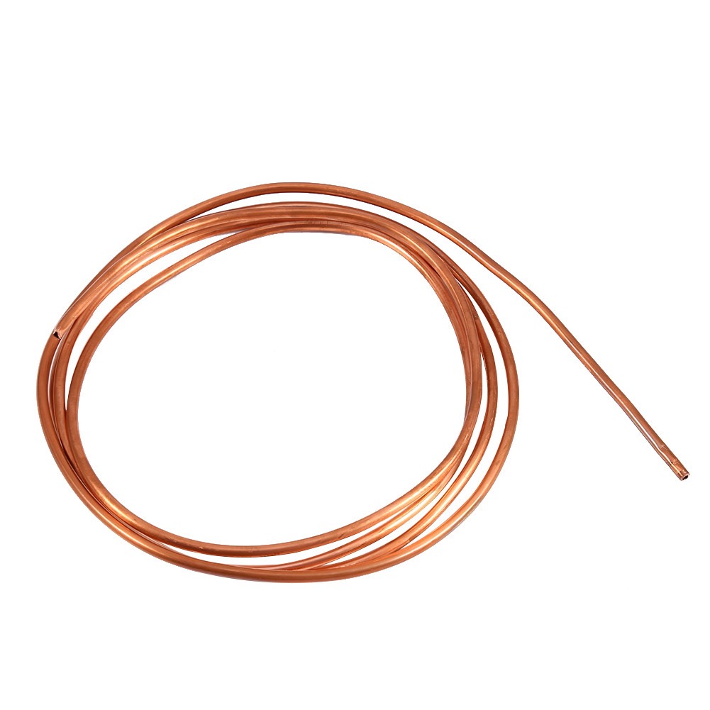 2M Soft Copper Tube Pipe OD 4mmXID 3mm For Refrigeration Plumbing BL
