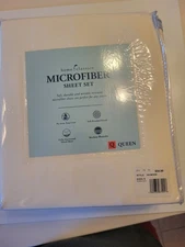 KOHL’S Home Classics  4 pc Queen Microfiber Sheet Set  NEW