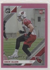2019 Panini Donruss Optic Rookies Pink Prizm Zach Allen #150 0b67