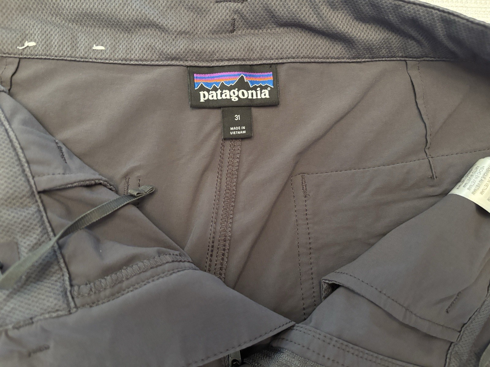 Patagonia Men's Size 31x31 Gray Nylon Utility Outdoor Lightweight Tapered Pants thumbnail 9