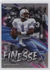 2024 Topps Chrome Finesse Refractor Warren Moon #F-23 HOF 13c5