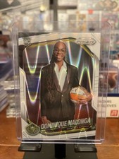 2025 Panini Prizm WNBA - White Seismic - Dominique Malonga #144 (RC)