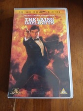 James Bond - 007 - The Living Daylights - PAL VHS Video Tape
