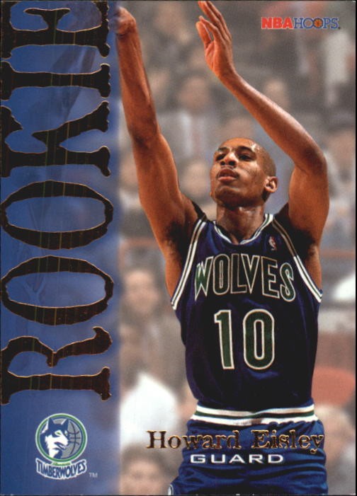 1994-95 Hoops #350 Howard Eisley RC - BSK