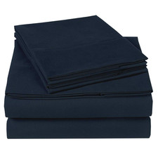 Exotic Linen King Size Sheets Set - 4 Piece Set - Hotel Luxury Bed Sheets -