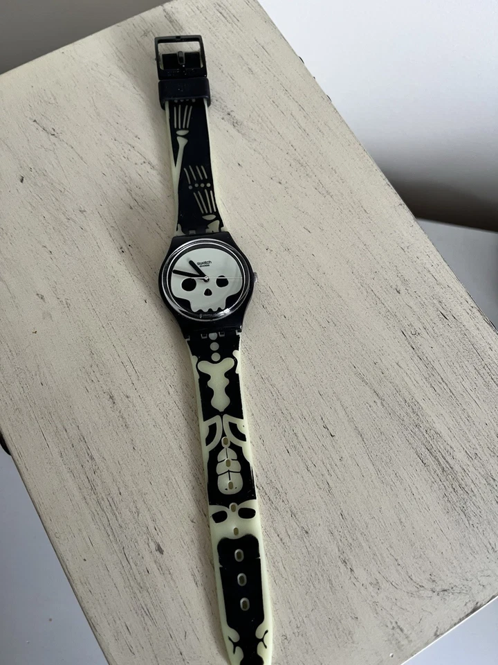 Baron Samedi 007 (Live And Let Die) Swatch Watch VINTAGE - Image 2 of 4