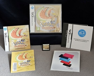 Pokemon Heart Gold Version Nintendo DS UK PAL Original Komplett In Box 