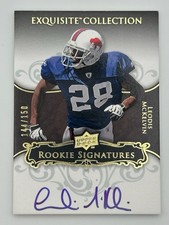 2008 UPPER DECK EXQUISITE COLLECTION LEODIS MCKELVIN #138 ROOKIE SIGNATURES /150