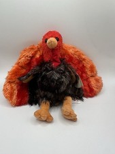 2 Ty Beanie Baby Leftovers 2007 & Gobbles 1996 Turkey MWMT