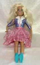 Mattel Barbie 28" Jointed Doll Life Size Best Fashion Friend Tattered Jacket Toy