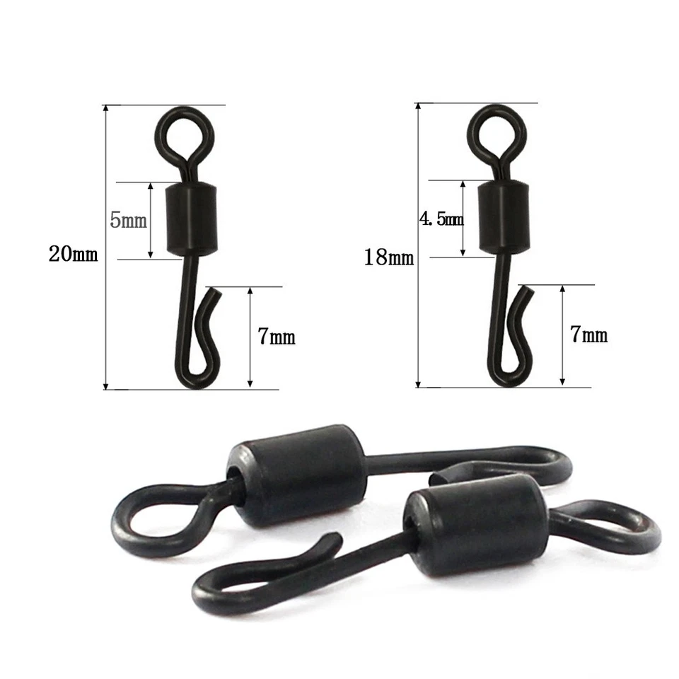 150 PCS/Set Karpfenangeln Zubehör Fischereizubehör Kit Schneller Anschluss - Bild 3 von 4