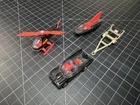 Vintage Corgi Junior Batmobile Batman Car Helicopter, Boat & Trailer