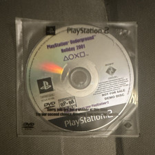 Sealed PlayStation Underground Holiday 2001 Demo Disc Sony Ps2 NTSC-U/C