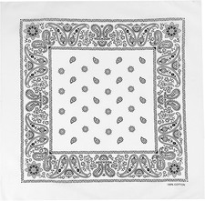 Bandana Single Pack  Double Pack Cotton for Men and Women 22 Inch