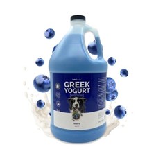 Bark2Basics Blueberry Greek Yogurt Shampoo, 1 Gallon - Protein Pet Shampoo, A...