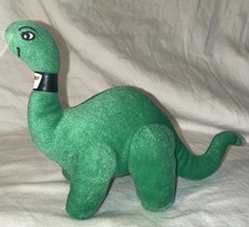 Sinclair Oil Green Mini Dinosaur Plush Advertising Promo Stuffed Toy 8"