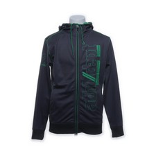 Fishbone, Kapuzenpullover, Größe: L, Grau/Grün, Polyester, Print, Herren #rwT