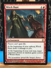 MTG - Witch Hunt. The List / Commander 2013. Rare