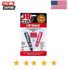 Strongest Metal Steel Aluminum Bond Adhesive Cold Weld Reinforced Epoxy Glue 2Oz