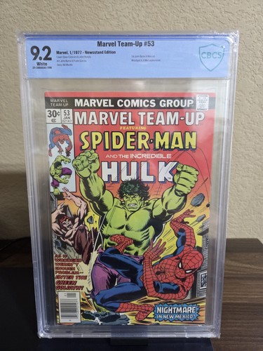 MARVEL TEAM UP# 53 9.2 FIRST JOHN BYRNE X-MAN ART SPIDERMAN AND HULK