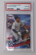 Aaron Judge 2017 Bowman's Best RC #1 Rookie PSA 10 Gem Mint