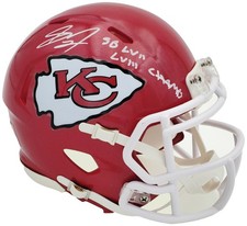 Skyy Moore Auto Chiefs Red Speed Mini Helmet 