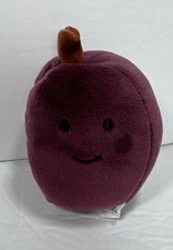 Jellycat Fabulous Fruit Plum Retired Rare HTF London