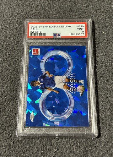 Topps Chrome Sapphire Bundesliga 2023/24 Raul Infinite FC Schalke 04 PSA 9