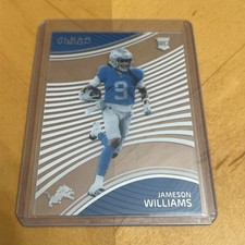 2022 Panini Chronicles - Clear Vision Rookies Jameson Williams #CVR-20 (RC)