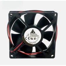 Delta DC48V 0.12A 80x80x25mm AFB0848HH ball bearing cooling fan 2-wire
