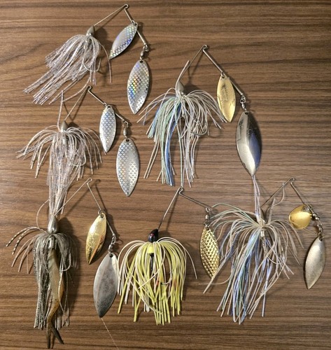 5 Gonna In Silicone Bianco/Oro #5-9253 Per Spinnerbait E Buzz Bait – DW Lures