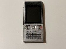 Sony Ericsson T700 Silver color Vintage Cell phone Untested