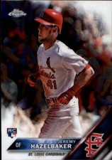 2016 Topps Chrome #110 Jeremy Hazelbaker RC
