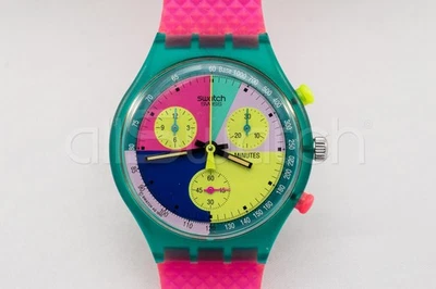 SWATCH CHRONO 1991 - SCL100 - FLASH ARROW Variante - Neu - Bild 1 von 2