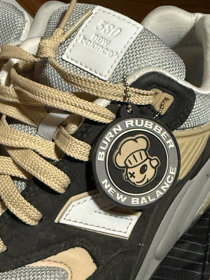 NEW BALANCE X BURN RUBBER MT580 WHITE COLLAR OG ALL - Image 2 of 4