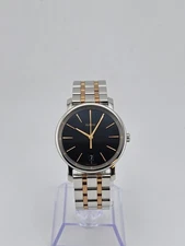 Rado DiaMaster M R14089163 Women’s Two Tone Bracelet Black Dial Watch ⌚