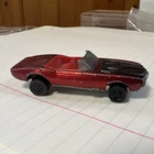 Vintage 1968 Hot Wheels Diecast 1/64 Redline Red Custom Firebird Red Int.
