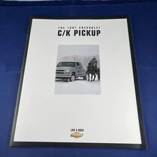 1997 Chevrolet "C/K PICKUP" - Original Truck Dealer Sales Brochure / Catalog New