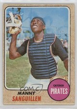 1968 Topps Manny Sanguillen #251 fo7