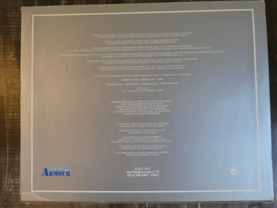 Avion miniature métal.1/48 .COLLECTION ARMOUR . F4U CORSAIR . Flottille 15F - Photo 3/4