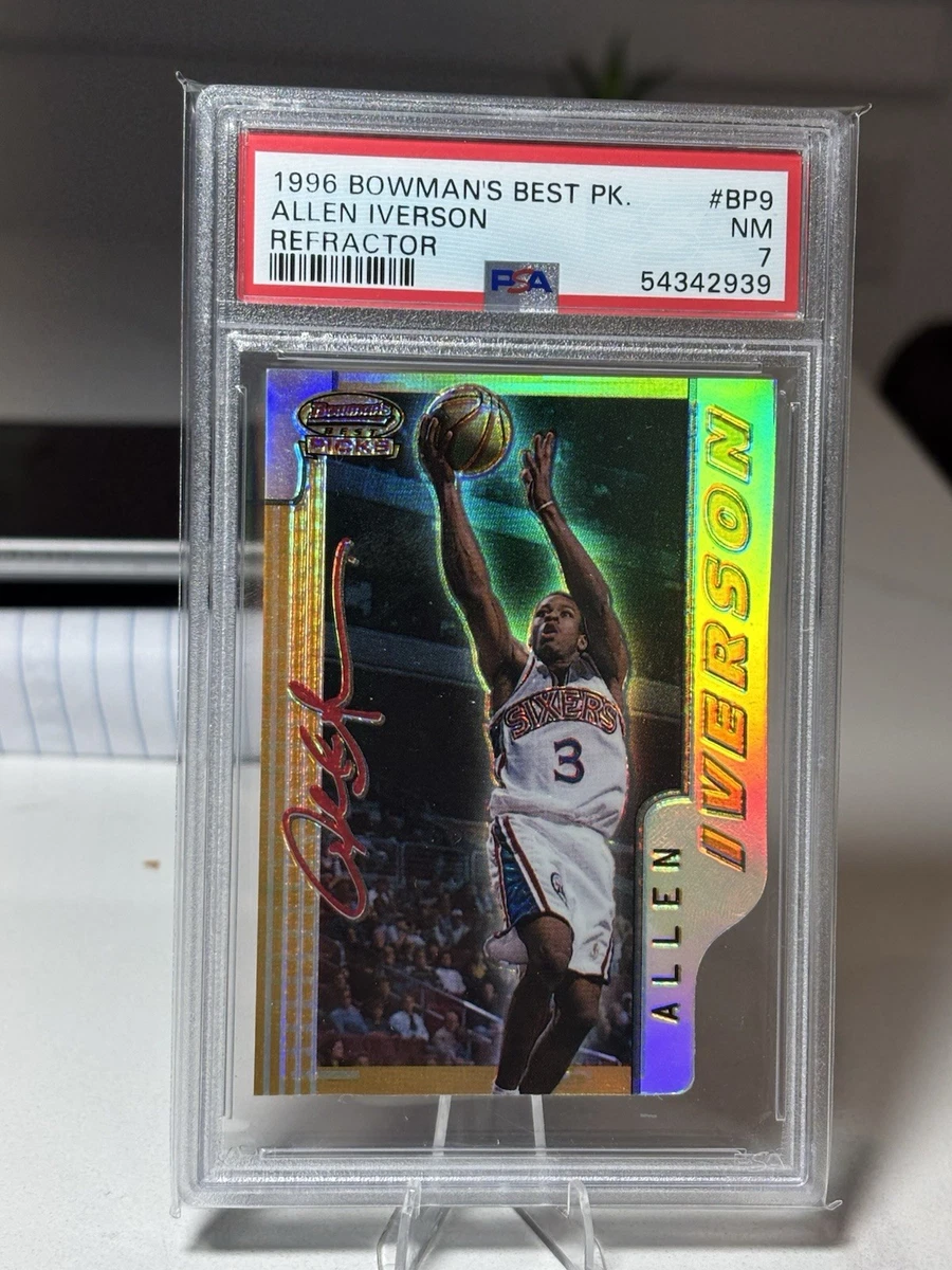 Allen Iverson Professional Sports Authenticator (PSA) Basketball