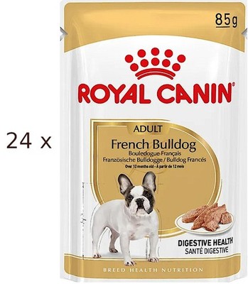 Royal Canin French Bulldog (  20,39/kg) Adult Mousse Feuchtfutter: 24 x 85 g