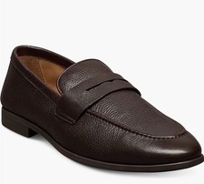 Men's LOAFERS Allen Edmonds Murphy Penny Loafer - DRK BROWN PEBBLED LEATHER
