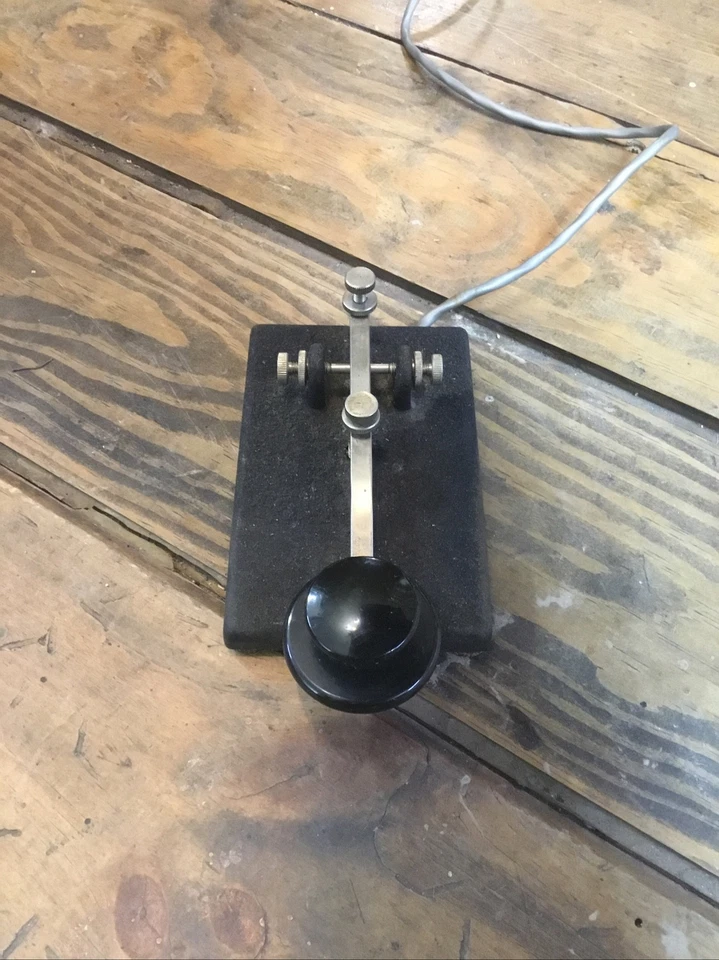 Nye Viking 114-330-001 Master Straight Telegraph Key + Box (very nice) - Image 4 of 4