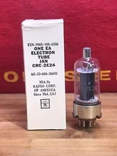 RCA JAN CRC 2E24 Vacuum Tube NOS/NIB Tested on Hickok