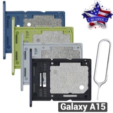 For Samsung Galaxy A15 4G 5G Original SIM Card Tray Card Holder Slot SM-A156