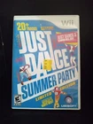 Just Dance: Summer Party (Nintendo Wii, 2011) With Manual, Tested/Works Shelf204